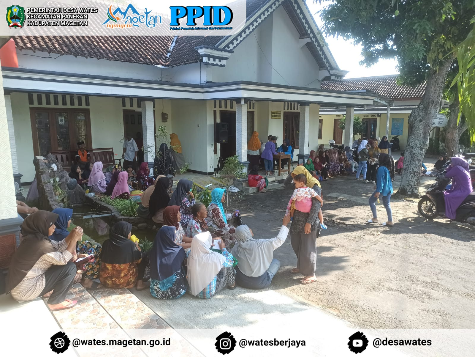 PENDISTRIBUSIAN BANTUAN PANGAN ALOKASI FEBRUARI-MARET DESA WATES TAHUN 2026