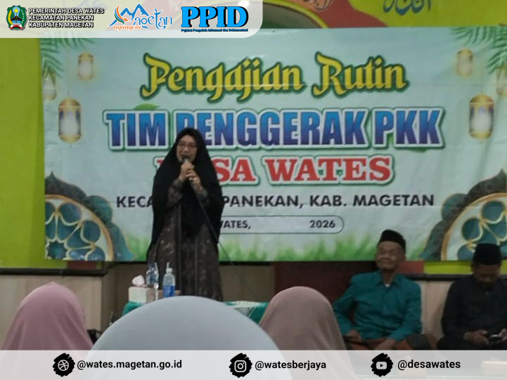 PENGAJIAN RUTIN TP PKK DESA WATES TAHUN 2026